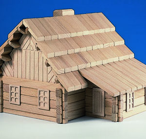 Archa houten huizen
