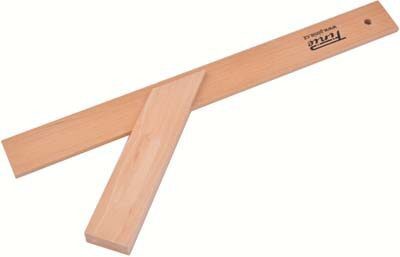 Winkelhaak hout 45/135 graden 400mm