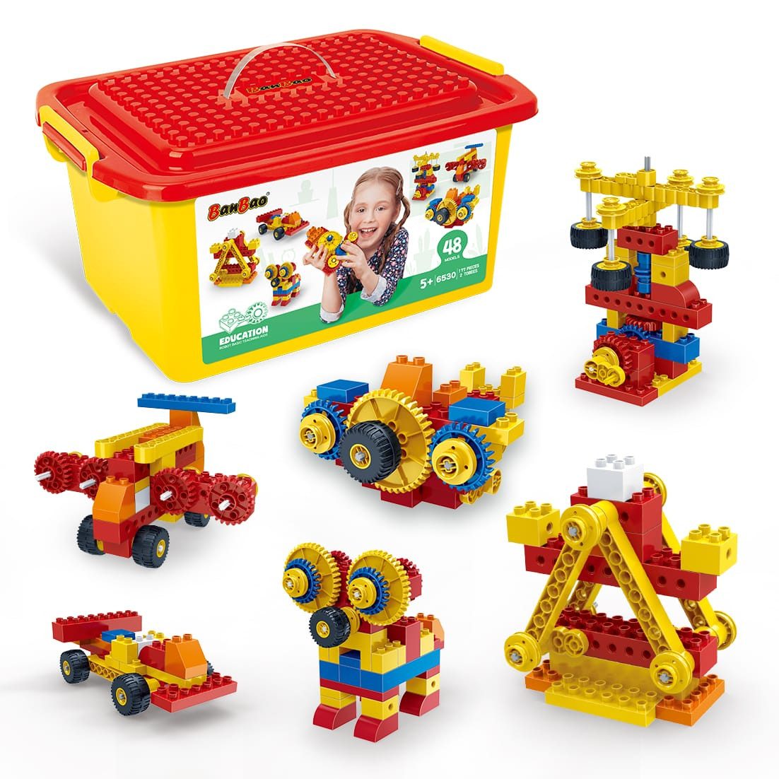 BanBao 6530 Kleuter techniekset