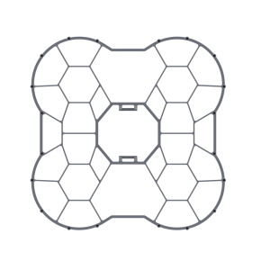 WhalesBot Cover case grijs