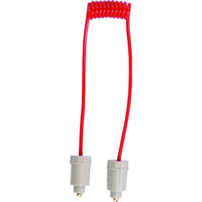 7050-W85-5RB Stroomkabel rood met plug