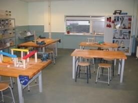 Beukenhouten werktafel